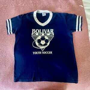 Vintage Bolivar Youth Soccer Jersey Tee – Number 17